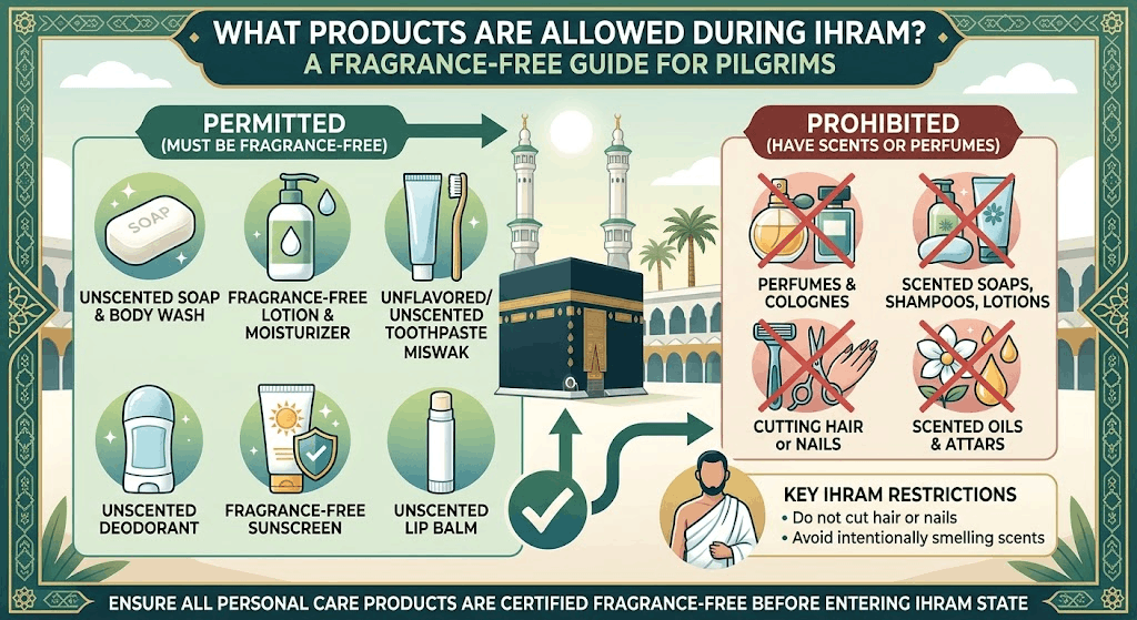 what-products-are-allowed-during-ihram-a-fragrance-free-guide-for-pilgrims